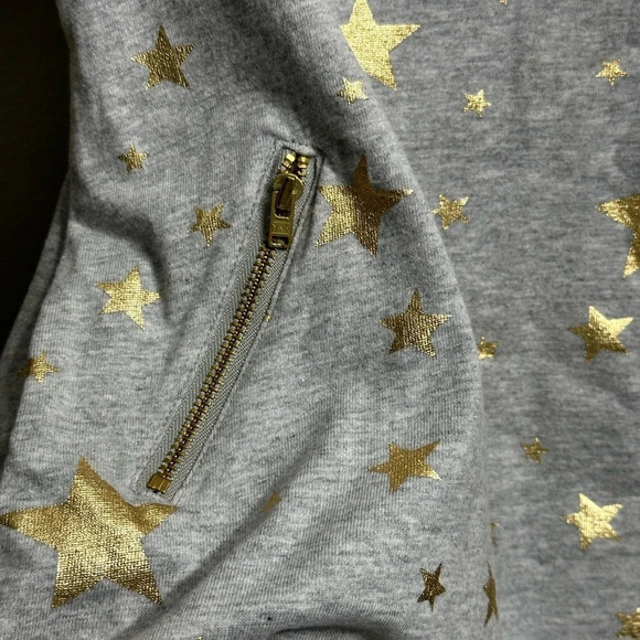 Crazy 8 Gray Kids Star Girls Shirt Dress‎ size 5-6 - Picture 5 of 11